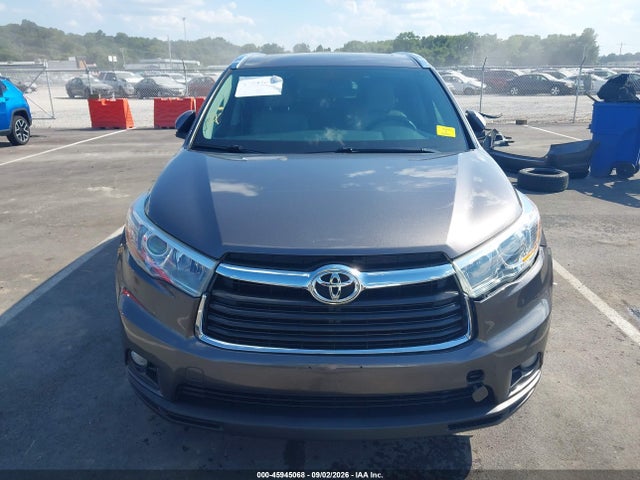 2016 Toyota Highlander Xle V6 მანქანა იყიდება აუქციონზე, vin: 5TDKKRFH2GS160151, აუქციონის ნომერი: 45945068