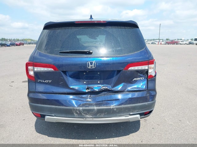 45945080 :رقم المزاد ، 5FNYF6H59KB096039 vin ، 2019 Honda Pilot Ex-l مزاد بيع