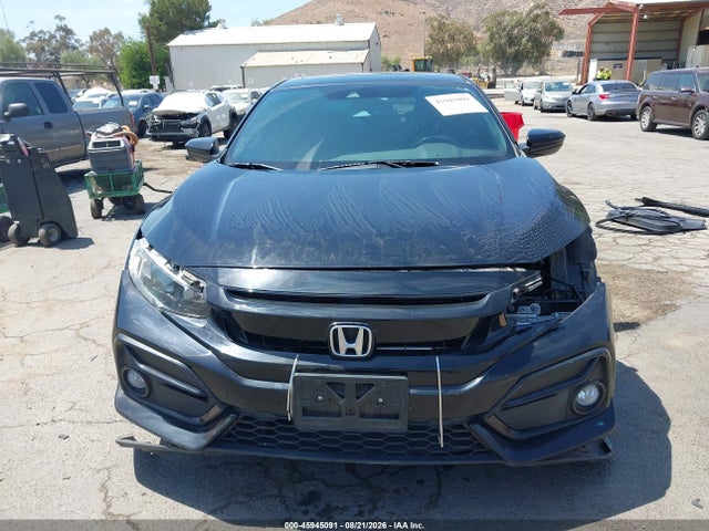 45945091 :رقم المزاد ، SHHFK7H66MU404979 vin ، 2021 Honda Civic Ex مزاد بيع