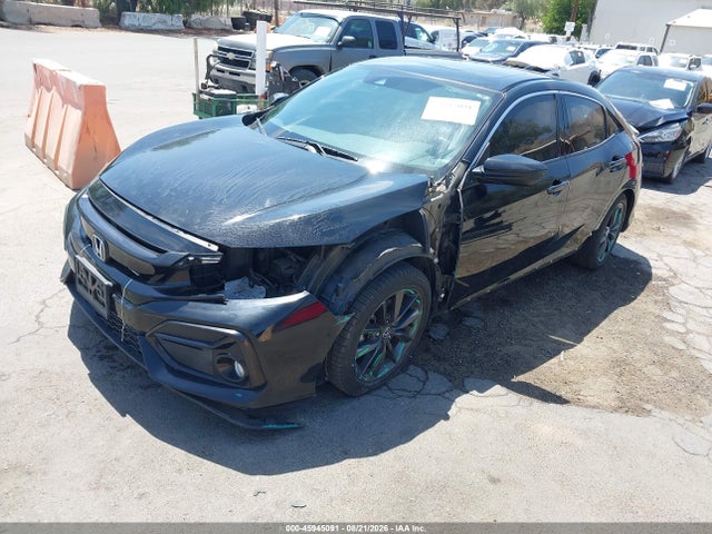45945091 :رقم المزاد ، SHHFK7H66MU404979 vin ، 2021 Honda Civic Ex مزاد بيع
