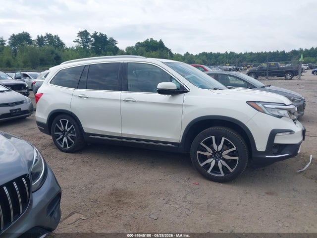 2019 Honda Pilot Touring მანქანა იყიდება აუქციონზე, vin: 5FNYF6H99KB003913, აუქციონის ნომერი: 45945100