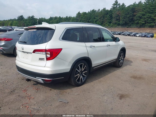2019 Honda Pilot Touring მანქანა იყიდება აუქციონზე, vin: 5FNYF6H99KB003913, აუქციონის ნომერი: 45945100