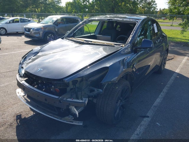Продажа на аукционе авто 2025 Tesla Model Y Long Range Dual Motor Rear-wheel Drive, vin: 7SAYGDED3SA369005, номер лота: 45945151