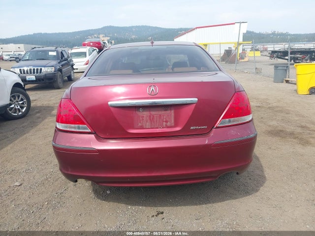 Aukcja sprzedaży 2006 Acura Rl 3.5, vin: JH4KB16586C009014, numer aukcji: 45945157