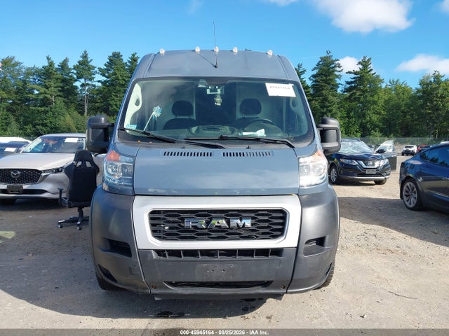 Aukcja sprzedaży 2019 Ram Promaster 3500 Cargo Van High Roof 159 Wb Ext, vin: 3C6URVJG7KE554461, numer aukcji: 45945164