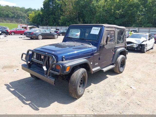 45945180 :رقم المزاد ، 1J4FY29P1VP437349 vin ، 1997 Jeep Wrangler Se مزاد بيع