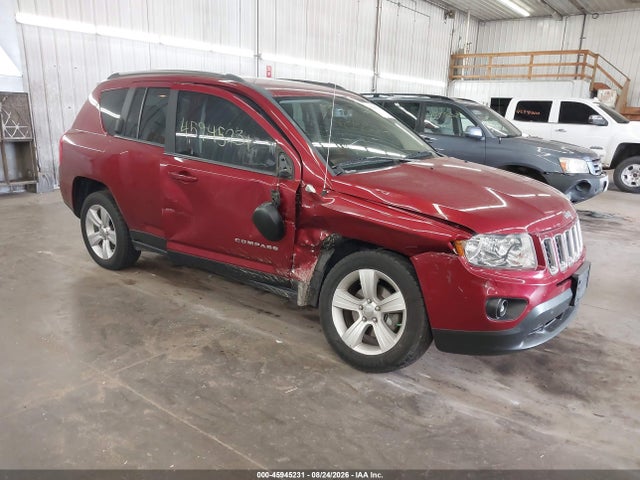 45945231 :رقم المزاد ، 1C4NJDEB6CD563071 vin ، 2012 Jeep Compass Latitude مزاد بيع