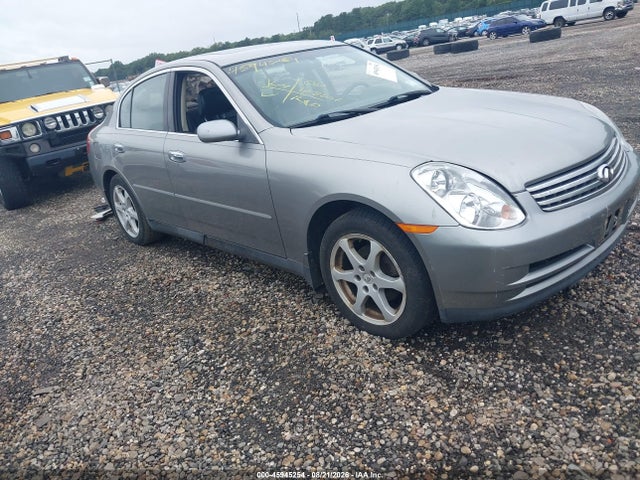 2004 Infiniti G35x მანქანა იყიდება აუქციონზე, vin: JNKCV51FX4M707490, აუქციონის ნომერი: 45945254