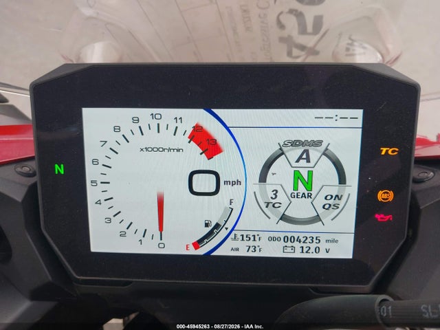 2024 Suzuki Gsx1000 Gt/gt+ მანქანა იყიდება აუქციონზე, vin: JS1EK12B4R7100671, აუქციონის ნომერი: 45945263