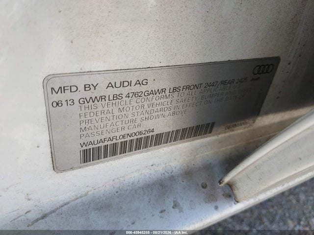 Audi A4 2.0t Premium 2014 WAUAFAFL0EN005264 Image 9