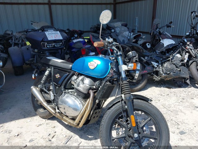 45945291 :رقم المزاد ، ME3FPN476NK700636 vin ، 2022 Royal Enfield Motors Int 650 مزاد بيع