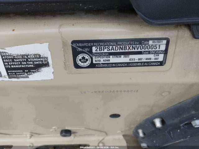 Ski-Doo Expedition X Treme 8 2022 2BPSADNBXNV000051 Image 9