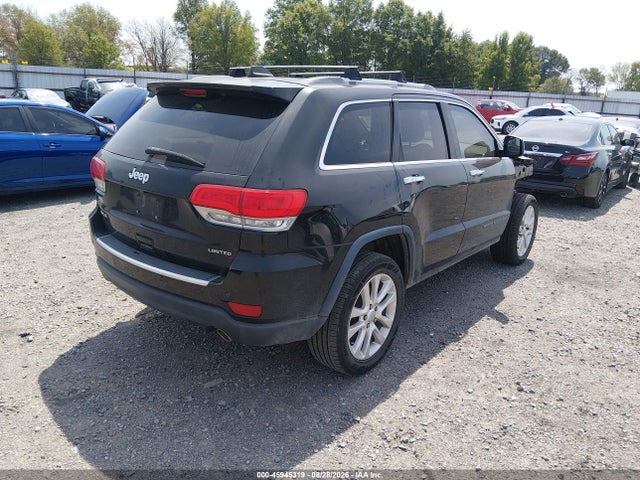 Продажа на аукционе авто 2017 Jeep Grand Cherokee Limited, vin: 1C4RJFBG9HC822209, номер лота: 45945319