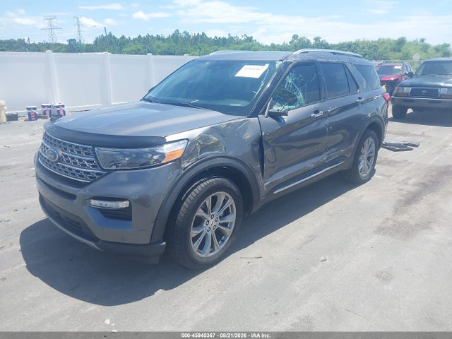 2021 Ford Explorer Limited მანქანა იყიდება აუქციონზე, vin: 1FMSK8FH4MGA85321, აუქციონის ნომერი: 45945367