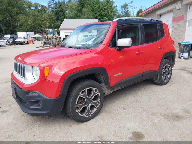 Aukcja sprzedaży 2016 Jeep Renegade Limited, vin: ZACCJBDT6GPC87178, numer aukcji: 45945394