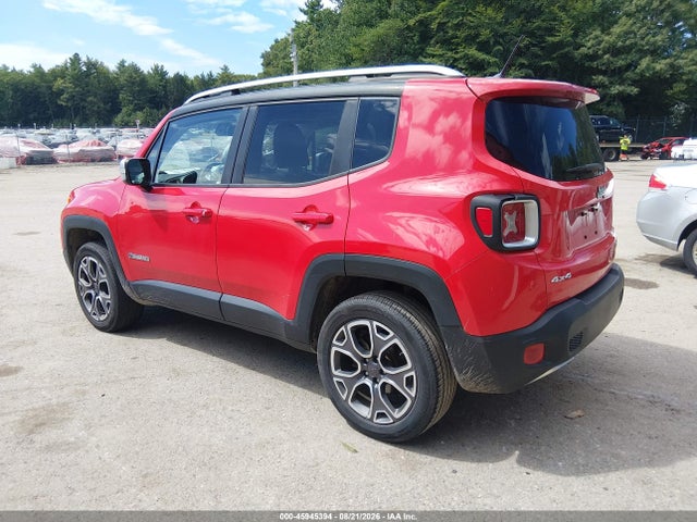 Aukcja sprzedaży 2016 Jeep Renegade Limited, vin: ZACCJBDT6GPC87178, numer aukcji: 45945394