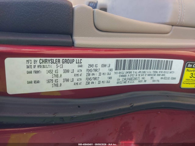 Продаж на аукціоні авто 2014 Jeep Grand Cherokee Laredo, vin: 1C4RJFAG8EC205171, номер лоту: 45945401
