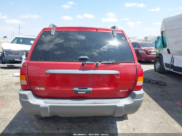 2002 Jeep Grand Cherokee Sport მანქანა იყიდება აუქციონზე, vin: 1J4GX38S82C232097, აუქციონის ნომერი: 45945411