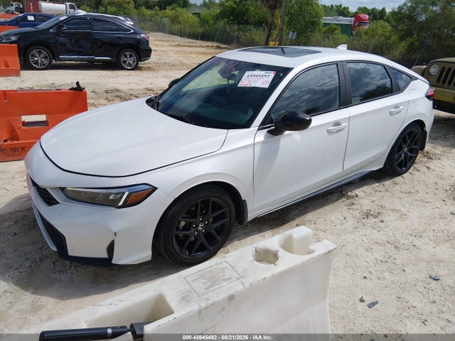 45945492 :رقم المزاد ، 19XFL4H80SE005910 vin ، 2025 Honda Civic Hybrid Sport مزاد بيع