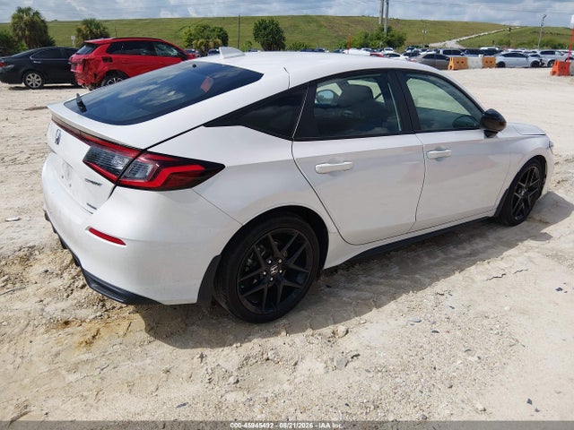 45945492 :رقم المزاد ، 19XFL4H80SE005910 vin ، 2025 Honda Civic Hybrid Sport مزاد بيع