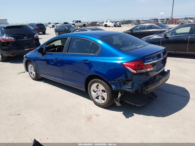 Honda Civic Lx 2014 19XFB2F59EE062630 Image 3