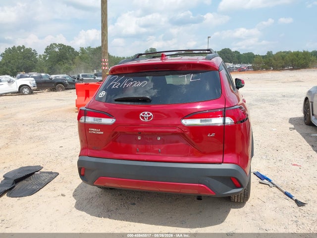 2022 Toyota Corolla Cross Le მანქანა იყიდება აუქციონზე, vin: 7MUCAAAG8NV032278, აუქციონის ნომერი: 45945517
