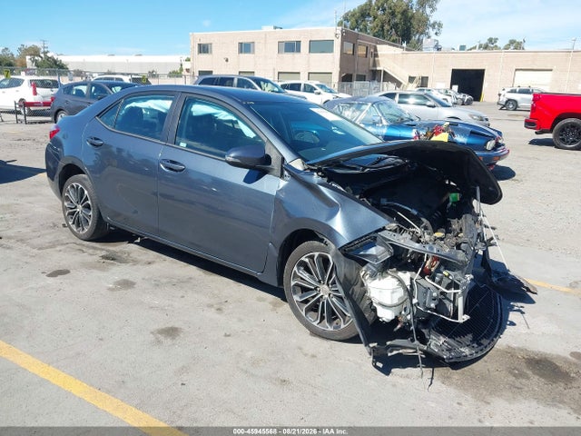 2015 Toyota Corolla S Plus მანქანა იყიდება აუქციონზე, vin: 2T1BURHE8FC286017, აუქციონის ნომერი: 45945568
