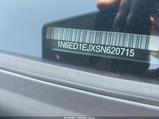 45945603 :رقم المزاد ، 1N6ED1EJXSN620715 vin ، 2025 Nissan Frontier Sv 4x2 مزاد بيع