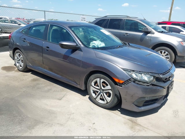 Auction sale of the 2017 Honda Civic Lx, vin: 19XFC2F55HE015094, lot number: 45945629
