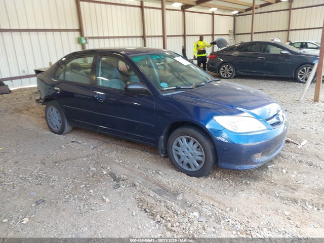 2004 Honda Civic Lx მანქანა იყიდება აუქციონზე, vin: 2HGES16504H534255, აუქციონის ნომერი: 45945643
