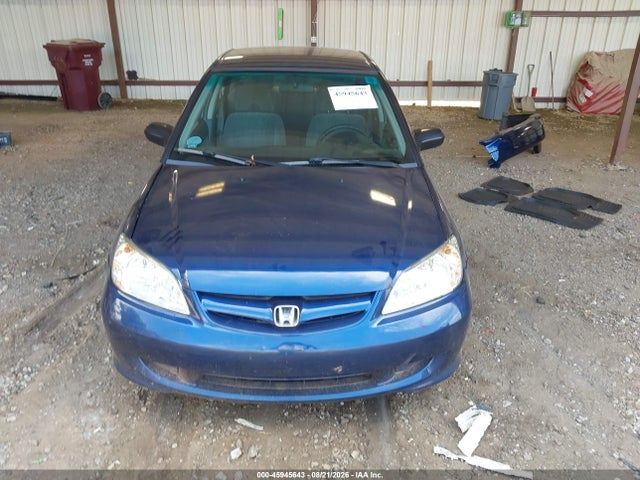 2004 Honda Civic Lx მანქანა იყიდება აუქციონზე, vin: 2HGES16504H534255, აუქციონის ნომერი: 45945643