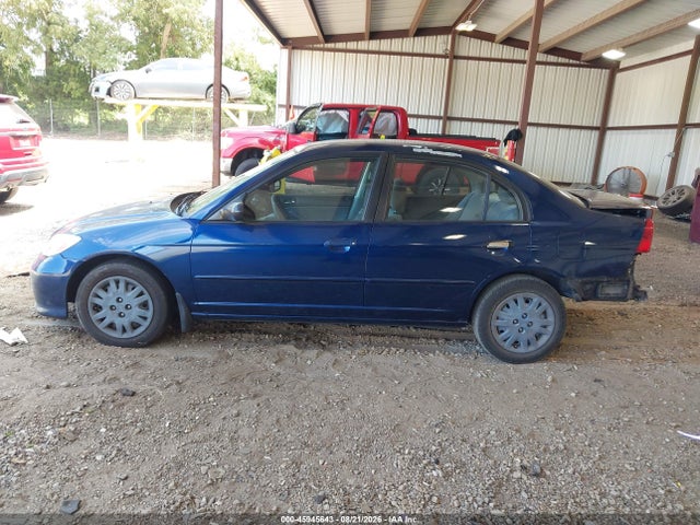 2004 Honda Civic Lx მანქანა იყიდება აუქციონზე, vin: 2HGES16504H534255, აუქციონის ნომერი: 45945643