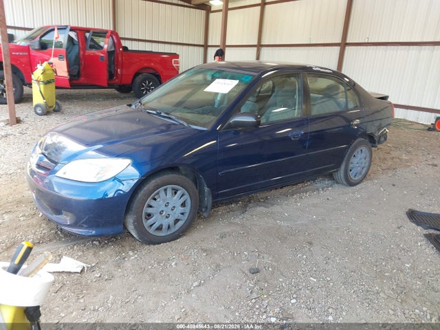 2004 Honda Civic Lx მანქანა იყიდება აუქციონზე, vin: 2HGES16504H534255, აუქციონის ნომერი: 45945643