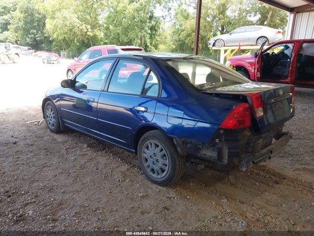 2004 Honda Civic Lx მანქანა იყიდება აუქციონზე, vin: 2HGES16504H534255, აუქციონის ნომერი: 45945643