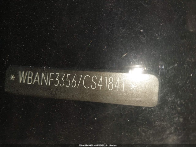 2007 Bmw 525xi მანქანა იყიდება აუქციონზე, vin: WBANF33567CS41841, აუქციონის ნომერი: 45945659