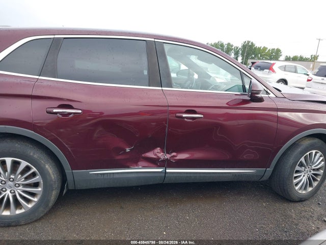 45945798 :رقم المزاد ، 2LMPJ8KR5HBL34685 vin ، 2017 Lincoln Mkx Select مزاد بيع