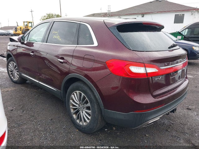45945798 :رقم المزاد ، 2LMPJ8KR5HBL34685 vin ، 2017 Lincoln Mkx Select مزاد بيع