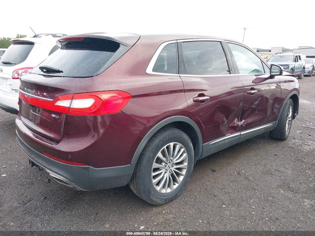 45945798 :رقم المزاد ، 2LMPJ8KR5HBL34685 vin ، 2017 Lincoln Mkx Select مزاد بيع