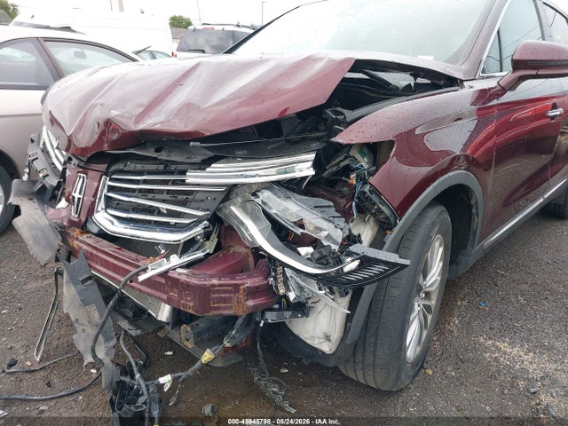 45945798 :رقم المزاد ، 2LMPJ8KR5HBL34685 vin ، 2017 Lincoln Mkx Select مزاد بيع