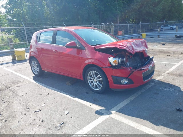 2013 Chevrolet Sonic Lt Auto მანქანა იყიდება აუქციონზე, vin: 1G1JC6SH9D4101725, აუქციონის ნომერი: 45945948