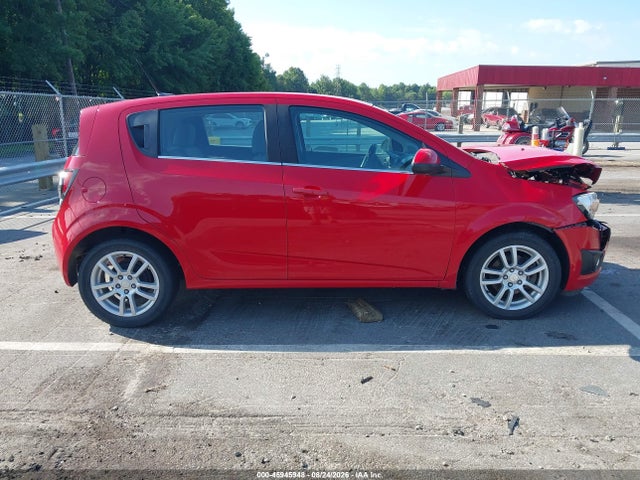 2013 Chevrolet Sonic Lt Auto მანქანა იყიდება აუქციონზე, vin: 1G1JC6SH9D4101725, აუქციონის ნომერი: 45945948
