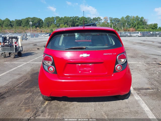2013 Chevrolet Sonic Lt Auto მანქანა იყიდება აუქციონზე, vin: 1G1JC6SH9D4101725, აუქციონის ნომერი: 45945948