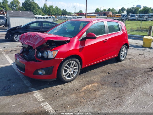 2013 Chevrolet Sonic Lt Auto მანქანა იყიდება აუქციონზე, vin: 1G1JC6SH9D4101725, აუქციონის ნომერი: 45945948