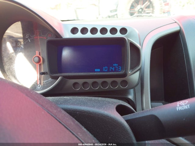 2013 Chevrolet Sonic Lt Auto მანქანა იყიდება აუქციონზე, vin: 1G1JC6SH9D4101725, აუქციონის ნომერი: 45945948