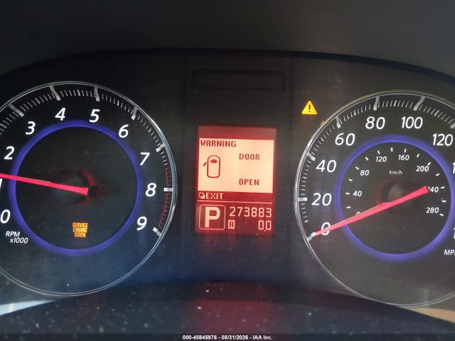 45945976 :رقم المزاد ، JN8AS1MU7BM712006 vin ، 2011 Infiniti Fx35 مزاد بيع