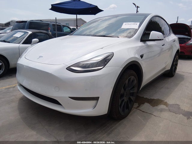 Продаж на аукціоні авто 2022 Tesla Model Y Long Range Dual Motor All-wheel Drive, vin: 7SAYGDEE5NA014396, номер лоту: 45945994