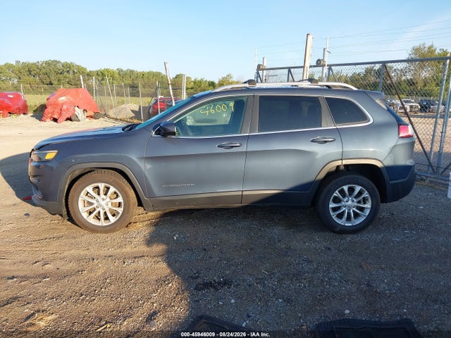 2019 Jeep Cherokee Latitude Fwd მანქანა იყიდება აუქციონზე, vin: 1C4PJLCB9KD444158, აუქციონის ნომერი: 45946009