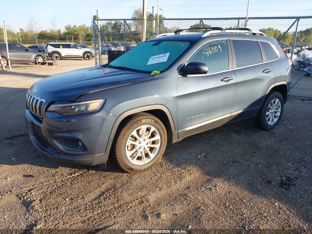 2019 Jeep Cherokee Latitude Fwd მანქანა იყიდება აუქციონზე, vin: 1C4PJLCB9KD444158, აუქციონის ნომერი: 45946009