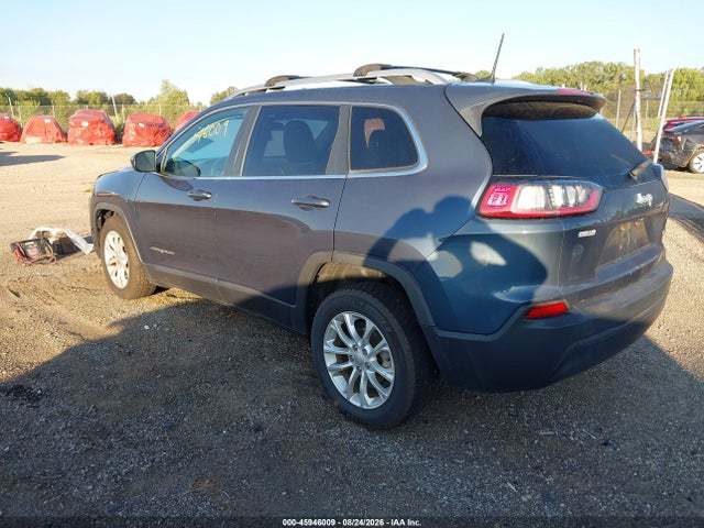 2019 Jeep Cherokee Latitude Fwd მანქანა იყიდება აუქციონზე, vin: 1C4PJLCB9KD444158, აუქციონის ნომერი: 45946009