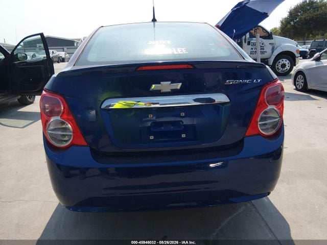 Продажа на аукционе авто 2013 Chevrolet Sonic Lt Auto, vin: 1G1JC5SH0D4253127, номер лота: 45946032